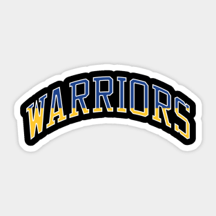 Warriors Sticker